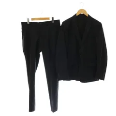 ラウンジリザード LOUNGE LIZARD ラウンジリザード LORO PIANA ウール 2B セットアップ スーツ テーラードジャケット パンツ 3 ネイビー /HK ■OS ■ADのサムネイル