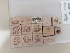 BOUS様 木製スタンプセット 大量まとめ売り ③ - メルカリ