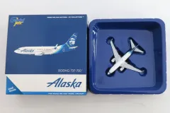 【中古】ミニカー 1/400 Alaska Airlines BOEING 737-700 #N614AS [GJASA1871]