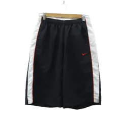 ナイキ NIKE スポーツウエア ショートパンツ 短パン XL 黒 ブラック ロゴ刺繍 /SM54 ■ECA005