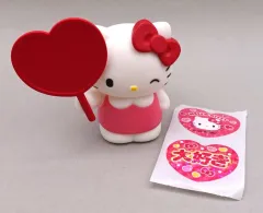 【中古】ぬいぐるみマスコット・ぬいぐるみバッジ ハローキティ 「サンリオキャラクターズ ミックスシークレットCマスコット ハートA. エンジョイアイドルシリーズ」