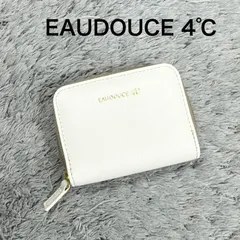 EAUDOUCE 4℃ ヨンドシー アクセサリーケース レザー ラウンドジップのサムネイル