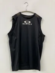 OAKLEY オークリー タンクトップ XXL ブラック 無地 ブランドロゴ カップなし メンズのサムネイル