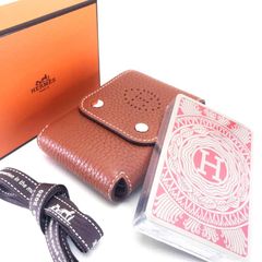 ケース付き】GUCCI グッチ／トランプ 2セット 赤・緑／紙／レッド