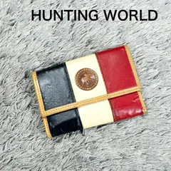 HUNTING WORLD ハンティングワールド 6連 キーケース トリコロールのサムネイル