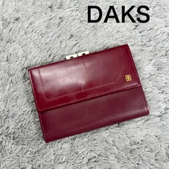 DAKS ダックス 三つ折り財布 がま口 レザーのサムネイル
