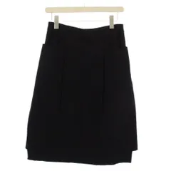 アクネ ストゥディオズ Acne Studios フレアスカート ひざ丈 ウール カシミヤ 36 黒 /BMのサムネイル