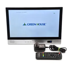 GREEN HOUSE グリーンハウス GH-PBD14AT-BK フルセグTV対応 14インチ液晶搭載ポータブルブルーレイプレーヤーのサムネイル
