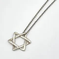 TIFFANY & Co. スターオブダビデ SV925 シルバー ネックレスのサムネイル