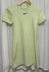 NIKE アイコン クラッシュ 半袖 ドレス ライム色