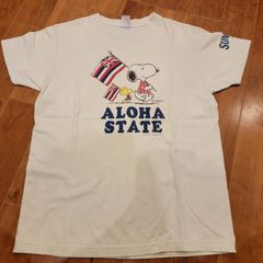 USA製 PEANUTS スヌーピー ハワイアン アートTシャツ L - メルカリ