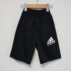 キッズ 120 adidas アディダス ハーフパンツ ブラック