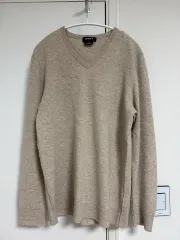 DKNY カシミアブレンド Vネック ニット Mのサムネイル