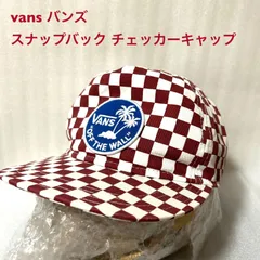 vans バンズ 古着スナップバックキャップ チェッカー柄  メンズ レディース キャップ 帽子 スナップバック ベースボールキャップのサムネイル
