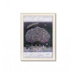 青江鞠 ときめき Love Song アート 版画 額縁 絵画 ウェディング 愛