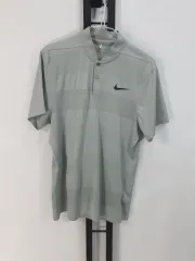 ナイキ ゴルフ 半袖 ヘンリーネック Tシャツ グレー Lのサムネイル