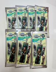 僕のヒーローアカデミア ヒロアカ 原画展 原画 メタル キーホルダー 未開封 出品 緑谷出久 ホークス