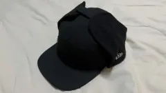 ニューエラ 耳付きキャップ ブラック ボールキャップ トラッパーハット M/Lのサムネイル