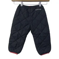 モンベル パンツ ボトムス サーマラップパンツ リバーシブル ベビー 男の子用 80サイズ ブラック mont-bell 【中古】のサムネイル