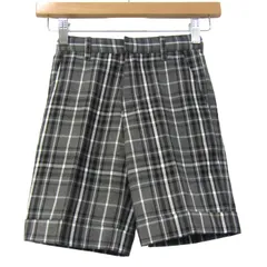 イーストボーイ ショートパンツ ボトムス チェック柄 キッズ 男の子用 110サイズ グレー EASTBOY 【中古】のサムネイル