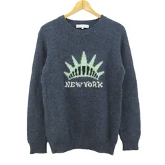 ビーミング ライフストア バイ ビームス ニット トップス ウール メンズ Lサイズ ネイビー B:MING LIFE STORE by BEAMS 【中古】のサムネイル