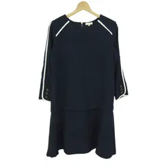 ハッシュアッシュ ドッキングワンピース トップス ストレッチ レディース 3サイズ ネイビー HusHusH 【中古】のサムネイル