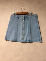 ボタンデニムスカートのサムネイル