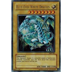 BLUE-EYES WHITE DRAGON (ウルトラレア） JMP-001 英語版  遊戯王 ランクB