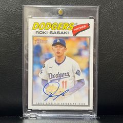 2024 Onyx Vintage 佐々木麟太郎 直筆サイン ガード 大谷翔平 - メルカリ