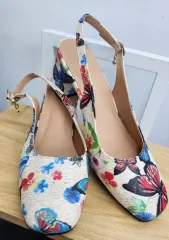 新品 アナスイ パータン スタイル MIHO フラワー パータン サンダルのサムネイル