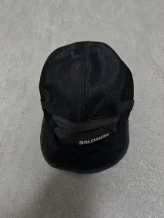 SALOMON ブラック ランニングキャップ OSFAのサムネイル