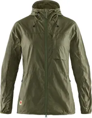 フェールラーベン レディース アウター ジャケット・ブルゾン Fjallraven Womens High Coast Wind Jacket Green グリーンのサムネイル