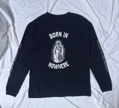 新品未使用品】THE LETTERS サボテン ポケット Tシャツ ブラック 