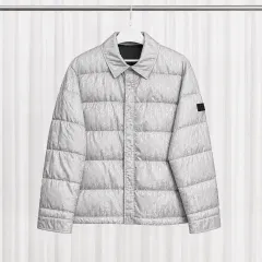 50サイズ 25FW ディオール オブリーク ダウン 白 シルバーのサムネイル