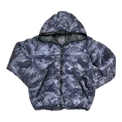  DUVETICA デュベティカ ダウンジャケット 迷彩 防寒 グレー0894935 6A Dionisio U.255.02.1053 ダウン90% フェザー10% レディース サイズ48【C474】のサムネイル