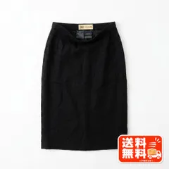 TOKYO IGIN 東京イギン ブラック タイトスカート シルク混のサムネイル