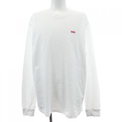 supreme ボックスロゴ ロンT ホワイト - メルカリ