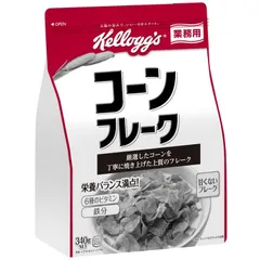 Vandroセレクション 日本ケロッグ) 業務用コーンフレーク 340G 常温のサムネイル