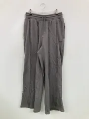 adidas アディダス スウェットパンツ XL グレー 無地 ワンポイント ブランドロゴ ワイド・ルーズ レギュラー ウエストゴム・紐 レディースのサムネイル