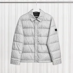 25FW ディオール オブリーク ダウン 白 シルバー 50のサムネイル