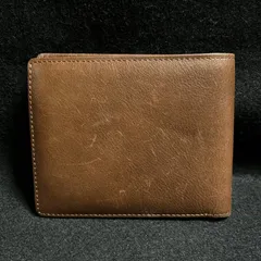 CYPRIS キプリス 折りたたみ財布 二つ折り財布 財布 ブラウン 茶色 レザーのサムネイル