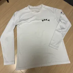 R.O.K.A 長袖Tシャツ 白 105サイズのサムネイル