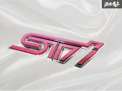 スバル SUBARU 純正 STI 汎用 エンブレム オーナメント ロゴ 文字 WRX インプレッサ レヴォーグ BRZ レガシー レガシィ フォレスター 棚のサムネイル