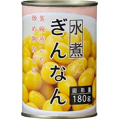 Vandro ぎんなん水煮缶詰 固形量:180g 内容総量:290g ×1 缶のサムネイル