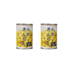 Vandro ぎんなん水煮缶詰 固形量:180g 内容総量:290g ×2 缶のサムネイル
