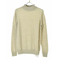 【無印良品】ウールハイネック長袖ニットセーター