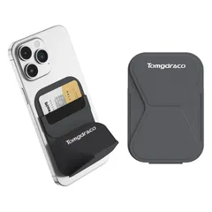 【数量限定】マグセーフスマホスタンド スマホカードケース マグネット式androidスマホスタンドiPhone17/16/15/14/13/12シリーズ用 レザーウォレットmagsafe財布 iPhone16用スタンド 超薄 卓上折りたたみ式 繰り返し可能 多のサムネイル