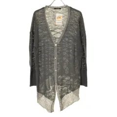 【pasdecalais】2トーンニット長袖カーディガンのサムネイル