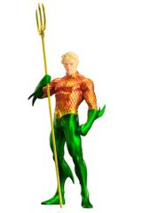 [중고] 코토부키야 저스티스 리그 ARTFX+ 아쿠아맨 NEW52판 1/10 스케일 PVC 도장이 끝난 완성품