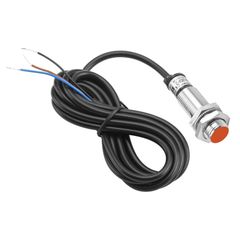 신품 Heschen M12 유도 근접 센서 스위치 PR12-2DP2 원통형 검출기 2mm DC12-24V 3선 PNP NC(노멀 클로즈) CE